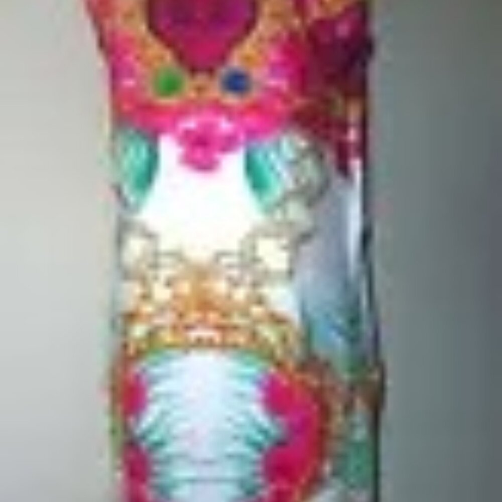 Baciano Womens sheath Pencil Dress Size XL Floral Sleeveless New w/Tags